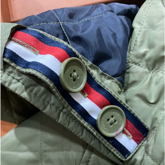 Tommy Hilfiger light olive green jacket - Picture 4 of 16